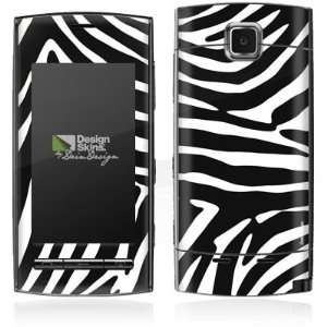   Design Skins for Nokia 5250   Wildes Zebra Design Folie Electronics