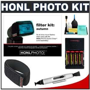 Honl Photo Autumn Color Correction Gel Filter Kit for Photo Speed 