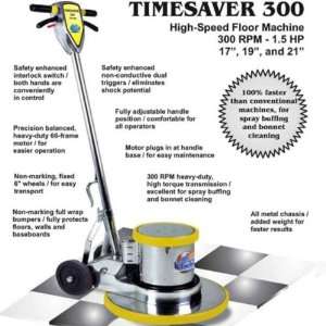 Mercury Timesaver 17in   1.5hp   300rpm   Floor Machine  