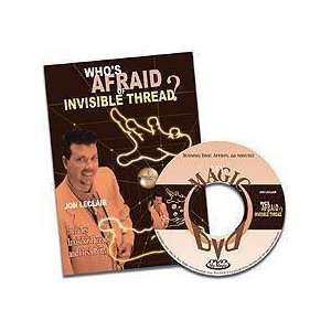  Whos Afraid of Invisible Thread   Magic Trick DVD Toys 