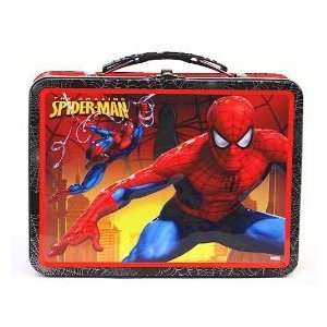  Marvels Amazing Spiderman Metal Tin Lunchbox Lunch Box 