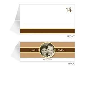  210 Photo Place Cards   Sophisticate Dove Grey High 