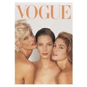  Vogue   June 1991 Vogue Cover Canvas: Home & Kitchen
