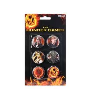 The Hunger Games Movie Pin Set 6pc Cast Toys & Games