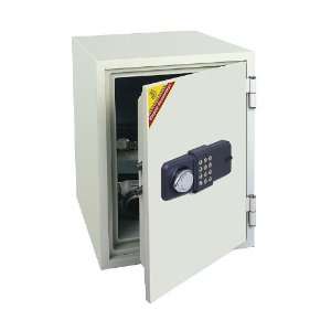    Safe with Electronic Lock 1.3 Cubic Feet Off White