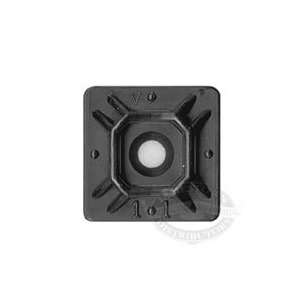  Cable Tie Mounting Platforms N AM100 B Black 25/pk 