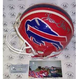   Thomas   Autographed Official Full Size NFL Helmet: Sports & Outdoors