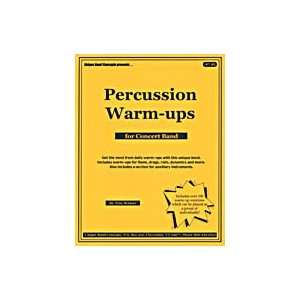  Percussion Warm ups (For Concert Band) Tim Wimer Books