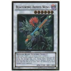  Yu Gi Oh!   Blackwing Armed Wing   Gold Series 3   #GLD3 