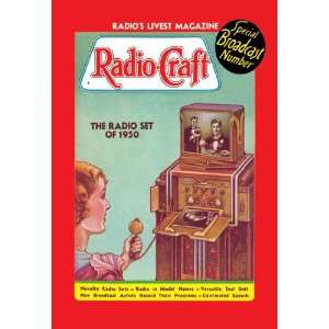  Radio Craft: The Radio Set of 1950 24X36 Giclee Paper 