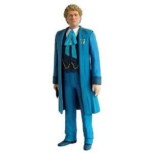   Doctor Who Sixth Doctor with Real Time Blue Coat Figure Toys & Games