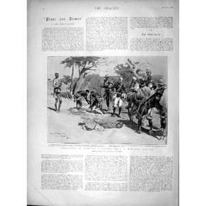  1897 Rhodesia Matabele Warfare Dead Body Man War