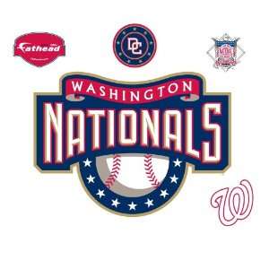 Fathead Washington Nationals Logo Wall Decal: Sports 