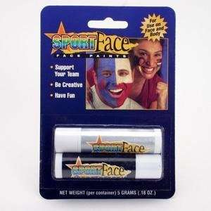  SportFace Face Paint   Silver/Black