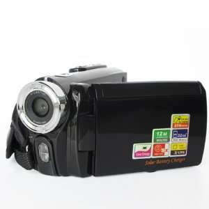  3.0 HD 12MP Solar Power Digital Video Camera Camcorder 