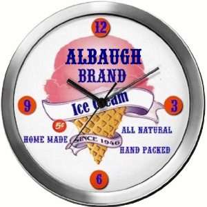  ALBAUGH 14 Inch Ice Cream Metal Clock Quartz Movement 