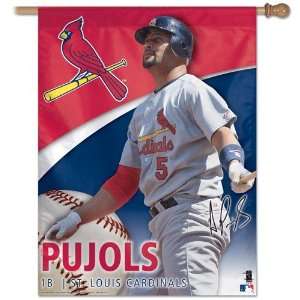 Albert Pujols St. Louis Cardinals 27x37 Vertical Banner  