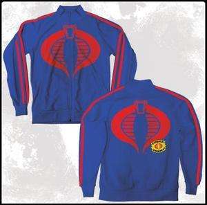 Cobra Enemy G.I. Joe Track Mens Blue Jacket  
