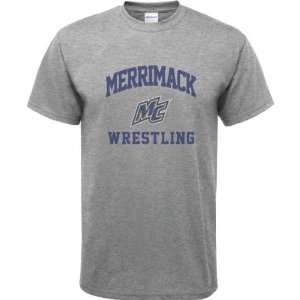   Grey Youth Varsity Washed Wrestling Arch T Shirt