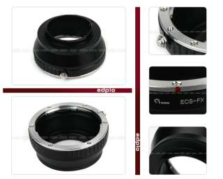 Canon EOS EF Lens To FujiFilm X Pro 1 Fuji Film FX X Pro 1 Camera 