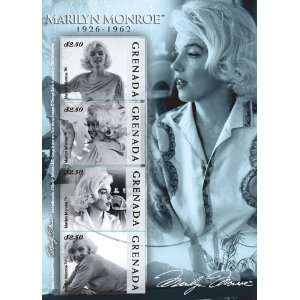    Marilyn Monroe Sheet 4 Mint Grenada Stamps 3716: Everything Else