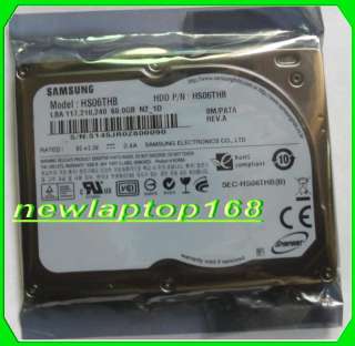 NEW Samsung HS06THB 60GB 5mm HDD f DELL D420/D430 /iPod 812925010220 