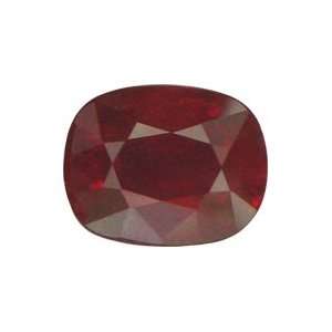  3.05cts Natural Genuine Loose Ruby Cushion Gemstone 