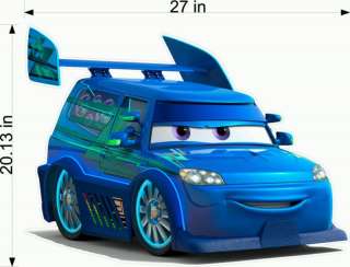 Disney Pixar Cars DJ Fathead kids bedroom decal Scion  