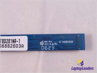 Notebook Laptop LCD inverter TBD281NR 1 E168066 MW R4  