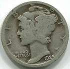 1925 ★★★ MERCURY/WINGED LIBERTY DIME GOOD AS SHOWN IN PICTURES 
