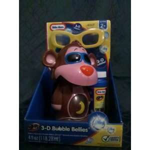  Little Tykes 3d Bubble Bellies Monkey, Frog or Rabbit 