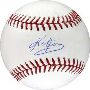  Autographed Kevin Youkilis Baseball: Sports & Outdoors