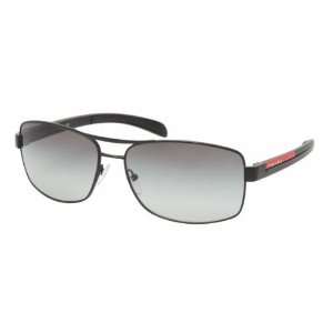  Prada Sunglasses SPS50L 1BO 3M1: Sports & Outdoors