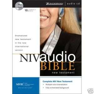   AUDIO BIBLE NEW TESTAMENT DRAMATIZED CDS ZONDERVAN BRAND NEW  