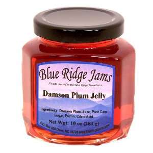 Blue Ridge Jams: Damson Plum Jelly, Set of 3 (10 oz Jars)