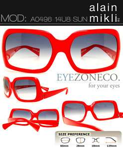 EyezoneCo ALAIN Mikli Sunglass Collection A0496 14U8 RD  