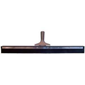 Zephyr 42224 Solid Black Rubber Floor Squeegee Straight Head, 24 