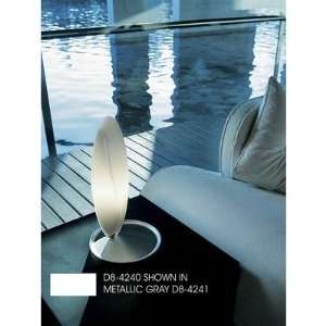  Zaneen Lighting D8 4240 Track Table Lamp, White: Home 
