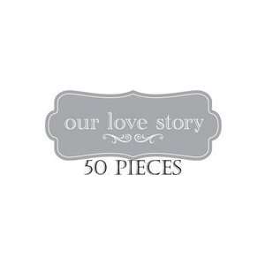  With Love Oval Silver Seals: Our Love Story: Electronics