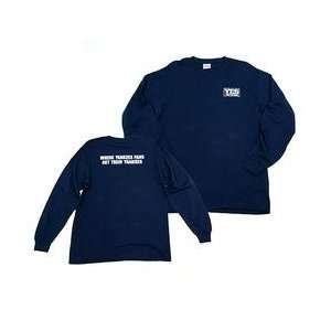 YES Network Navy Fans Long Sleeve T shirt   Navy Medium:  