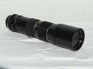 Auto Vivitar Telephoto Lens 400mm 1:6.3 #3705491 For Nikon  