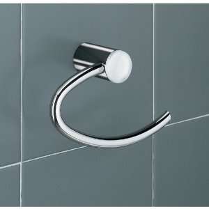  Gedy 4624 02 White and Chrome Toilet Paper Holder 4624 02 