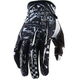  ONeal Racing Element Switchblade Gloves   8/Black/White 