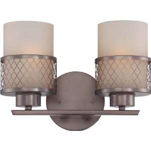  Nuvo 60/4782 Fusion Hazel Bronze Two Light Vanity