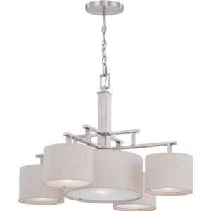  Satco Products Inc 60/4885 Percussion   5 Light Chandelier 