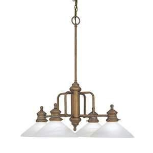  Designers Fountain 4984 EG Hillsborough 4 Light Chandelier 