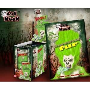 Werewolf Fur Halloween Crackling Cotton Candy w/ Pop Rocks (Green 