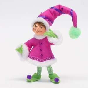  Annalee 9 Green Winter Whimsy Elf Figurine