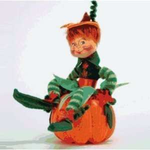  Annalee 351508 9 Inch Pumpkin Patch Elf: Toys & Games