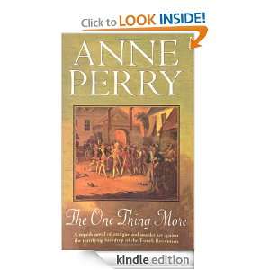 The One Thing More Anne Perry  Kindle Store